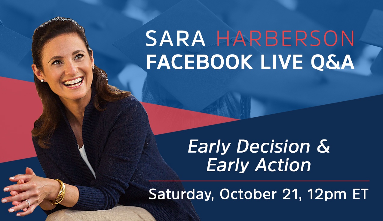 Facebook Live Recap and Bonus Questions: Early Decision & Early Action