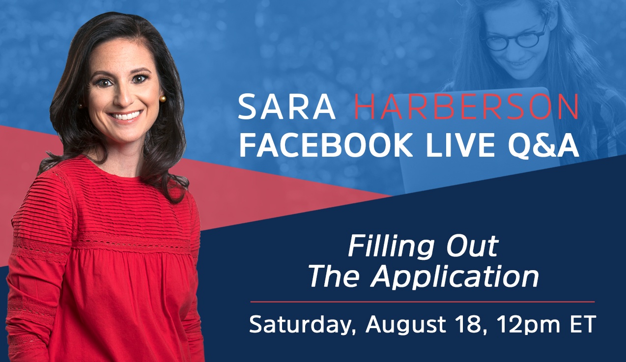 Facebook Live Recap and Bonus Questions: Filling Out the Application