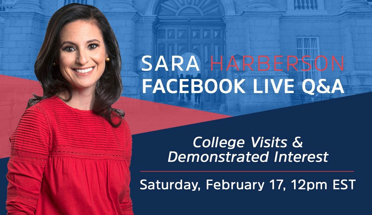 Facebook Live Recap and Bonus Questions: College Visits & Demonstrated Interest