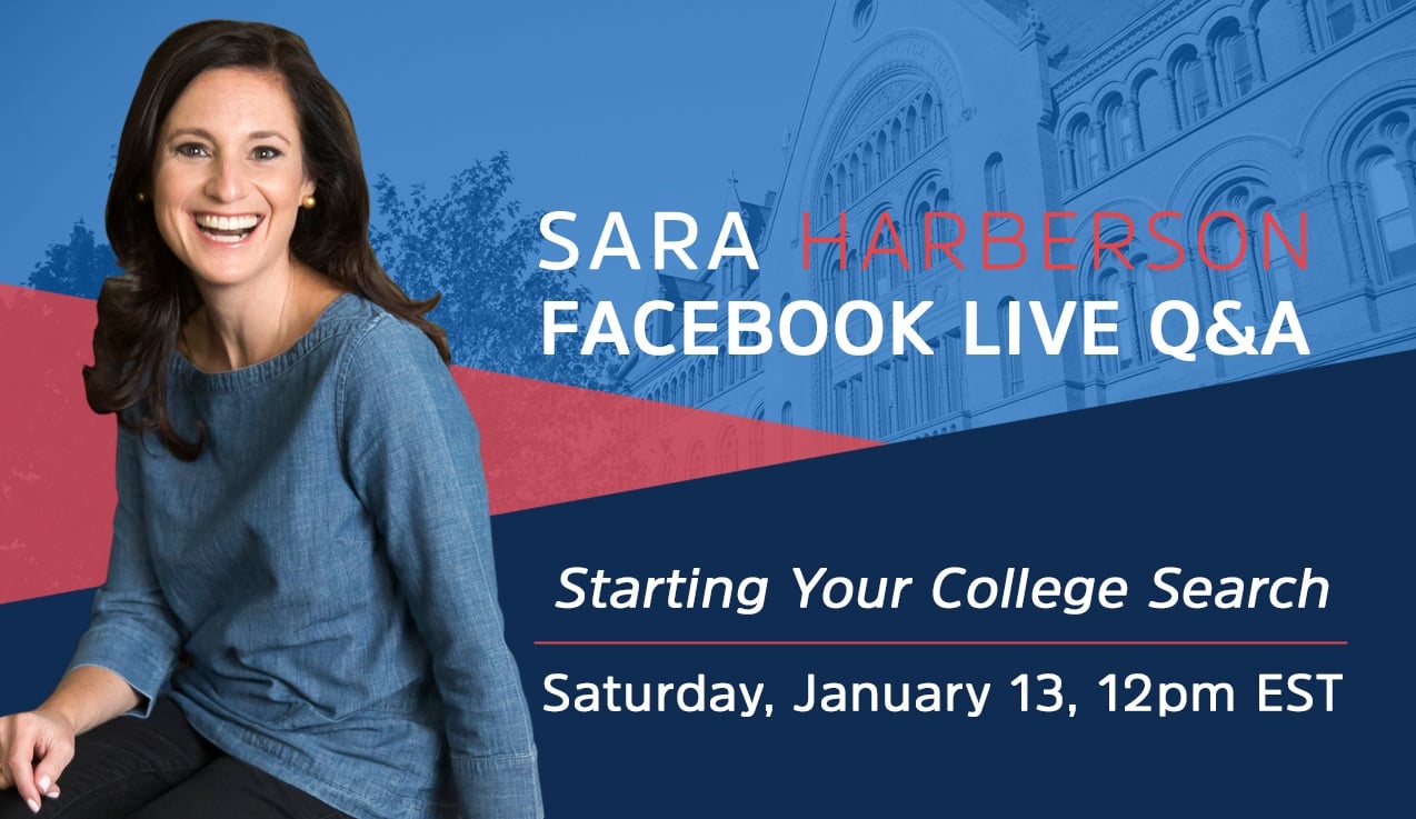Facebook Live Recap and Bonus Questions: Starting Your College Search