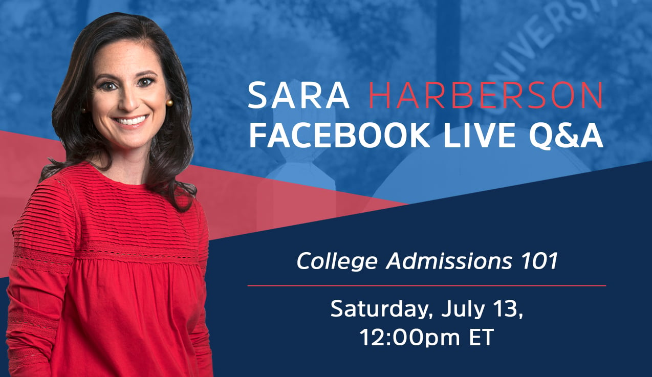 Facebook Live Recap: College Admissions 101