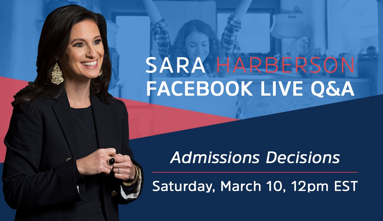 Facebook Live Recap and Bonus Questions: Admissions Decisions